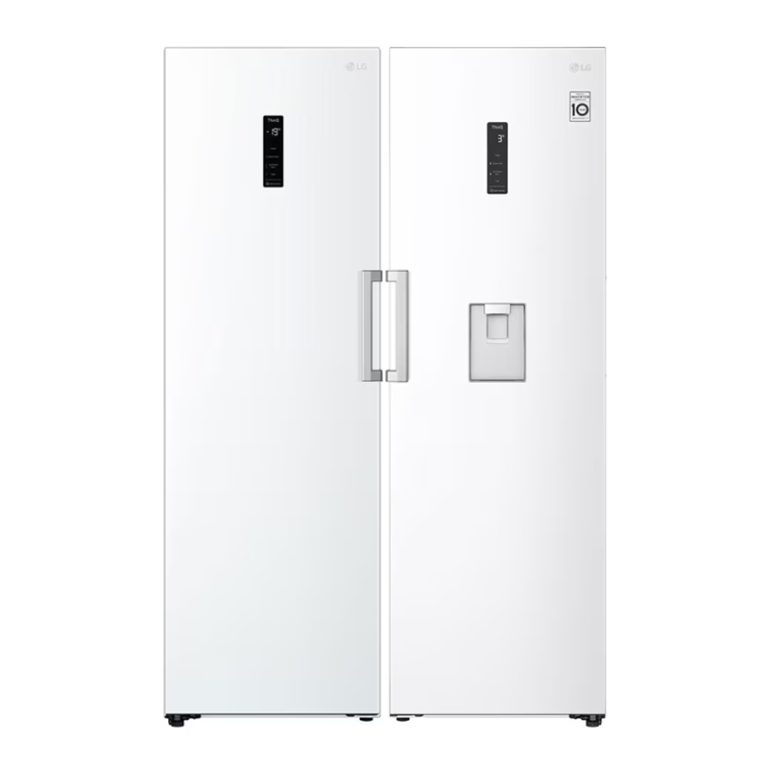 یخچال فریزر دوقلو ال جی 40 فوت سفید B414 – F411