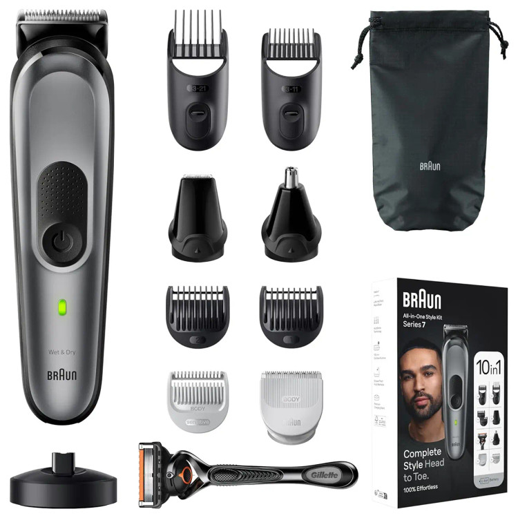 ماشین اصلاح 10 کاره براون Braun مدل MGK7420 سری 7